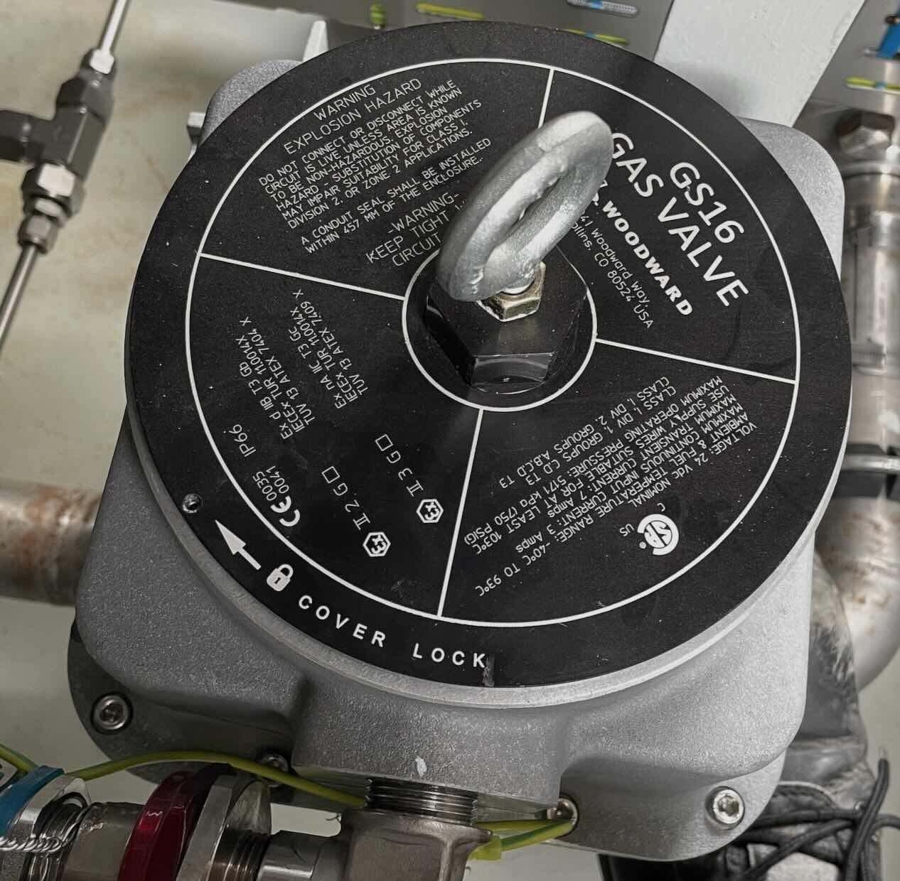 9907-1187 VALVE, FUEL METERING VALVE,GS16DR OFF BOARD DRIVER,2IN. 600LBS. RAISE FACE FLANGE,900PSIG,1.0ACD,125VDC